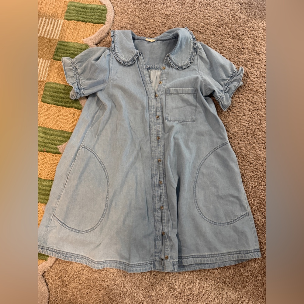 Anthropologie Pilcro Kieran Denim Dress - Picture 2 of 5